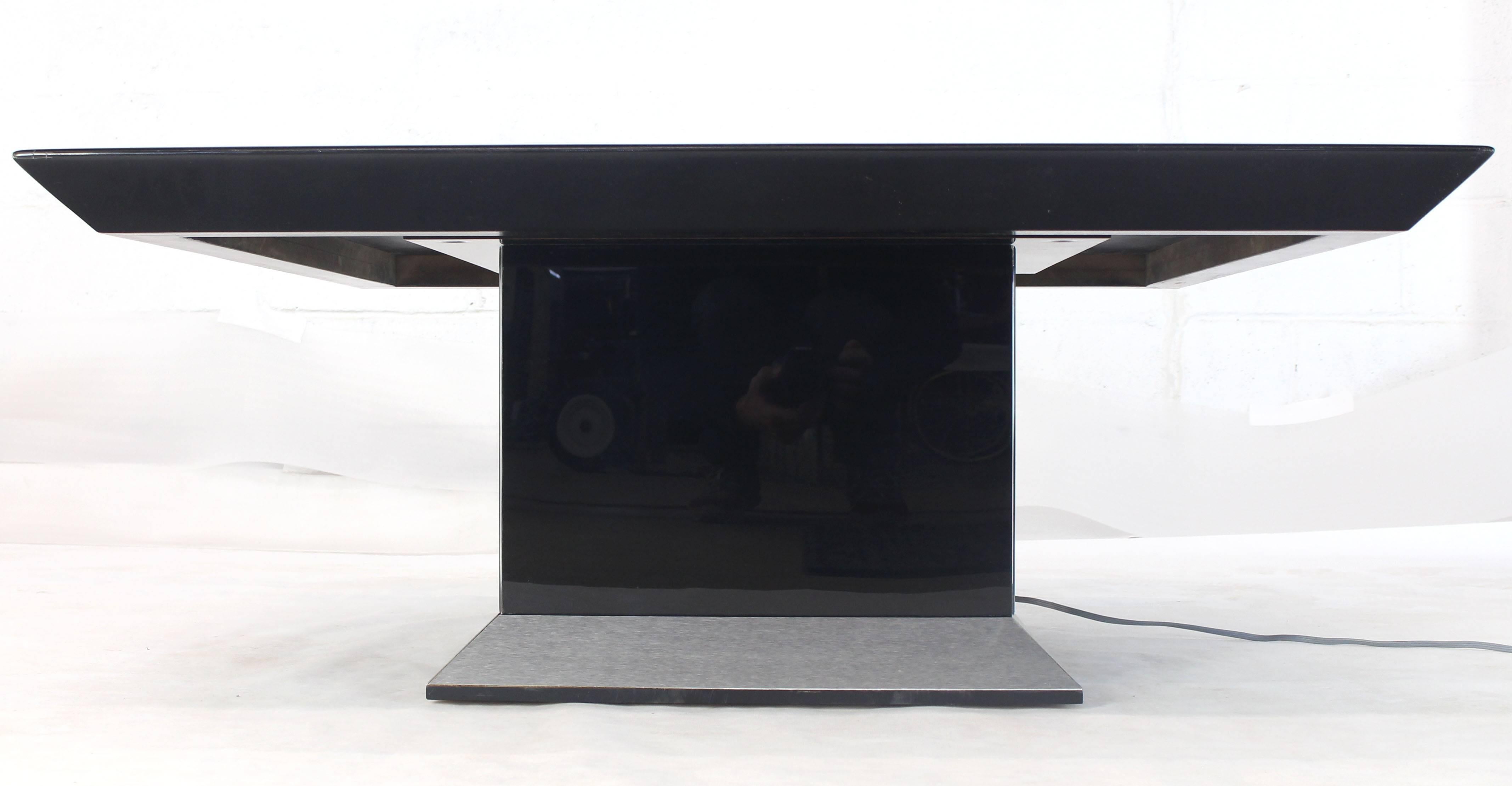 Mid-Century Modern Table de jeu télécommandée Hi-Lo convertible à hauteur réglable pour salle à manger en vente