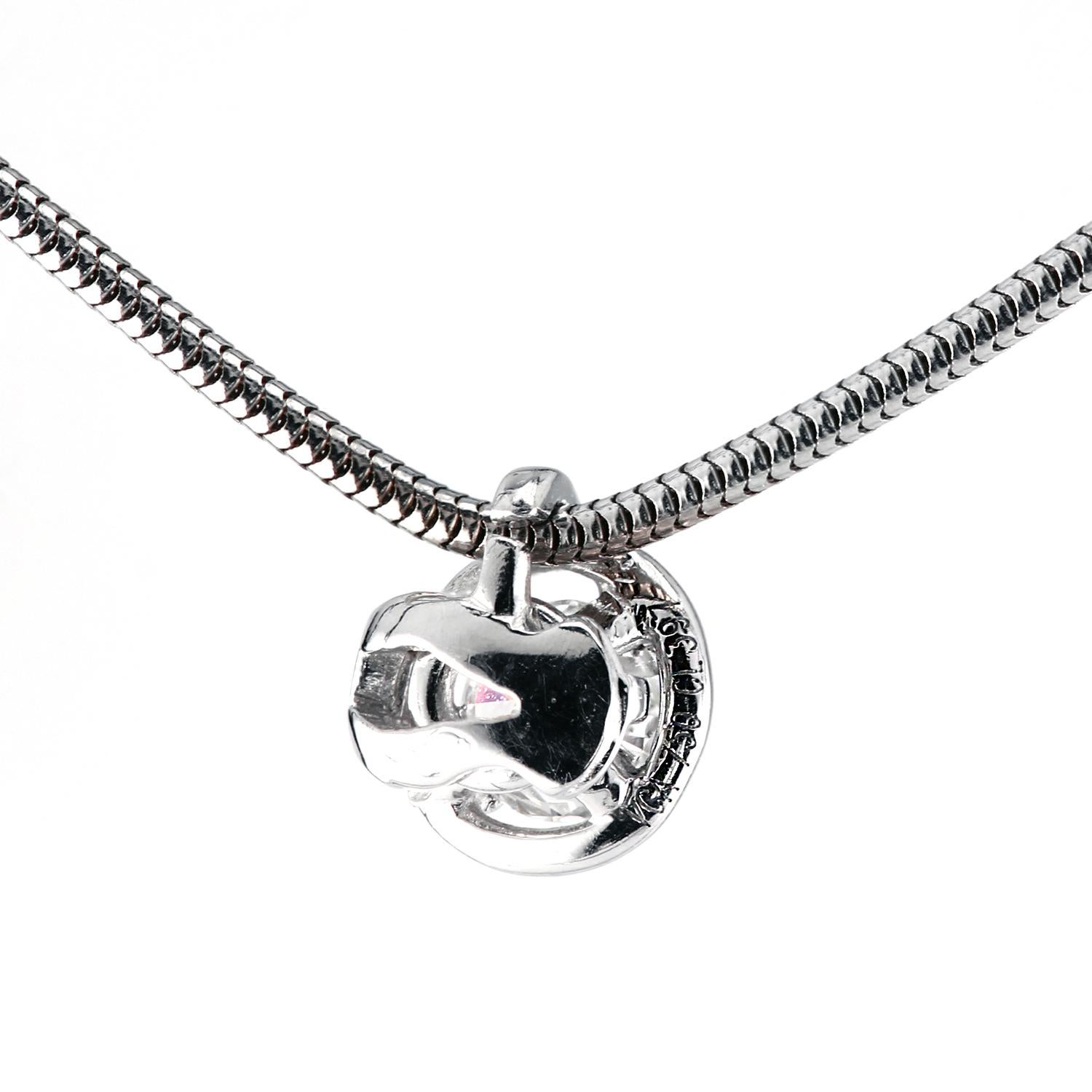 Halskette mit abnehmbarem Diamant-Anhänger von Van Cleef & Arpels (Zeitgenössisch) im Angebot