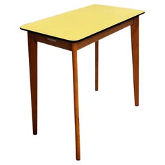 Remploy Mid-Century Modern Formica Teak Table