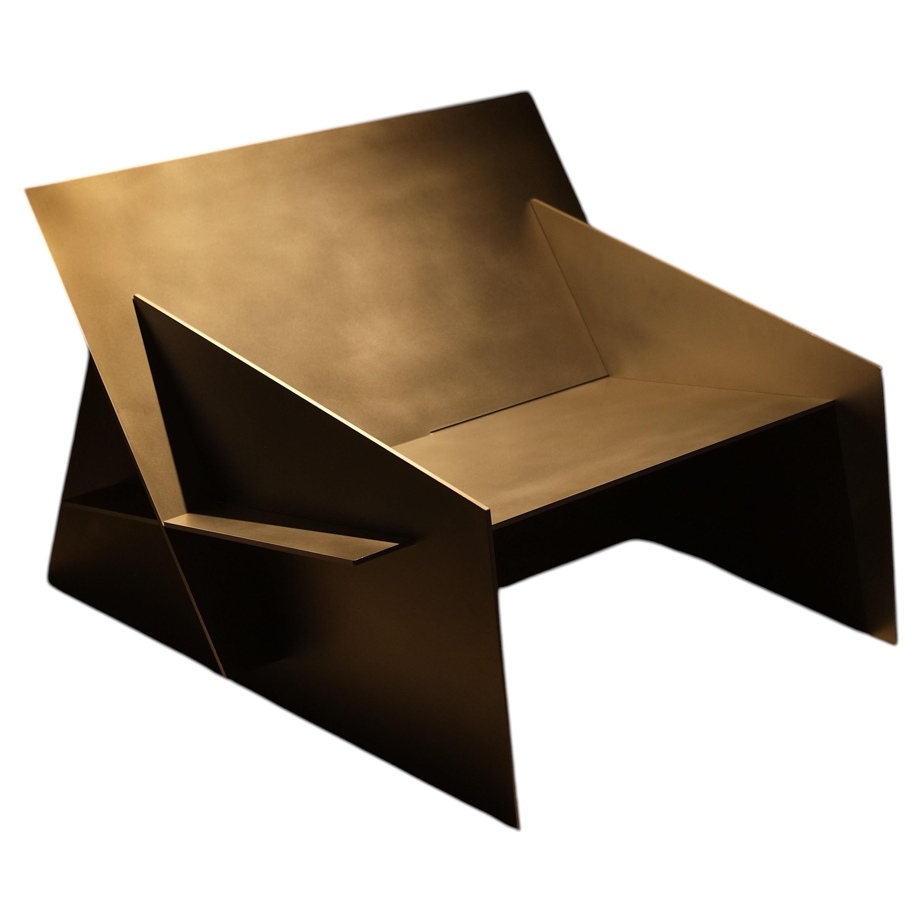 Remus Aluminium Sessel von Bureau of Entropy
