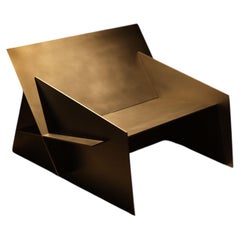 Remus Aluminium Armchair by Bureau of Entropy