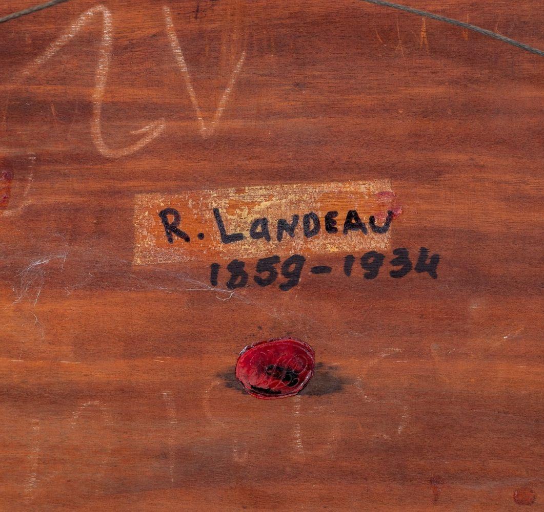 Winterliche Straßenszene im Angebot 1