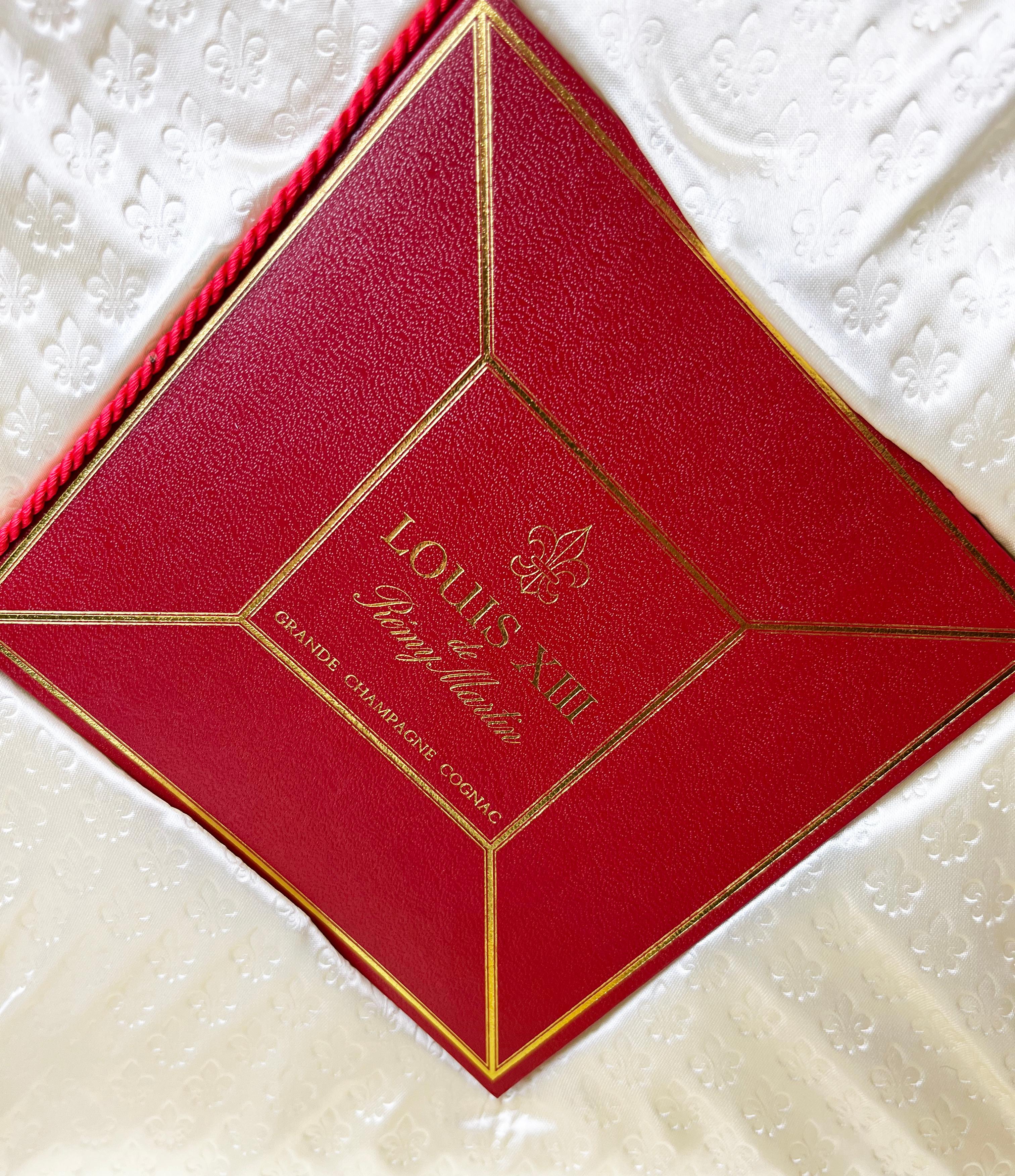 Remy Martin Louis XIII Cognac Baccarat Crystal Bottle in Presentation Box 2