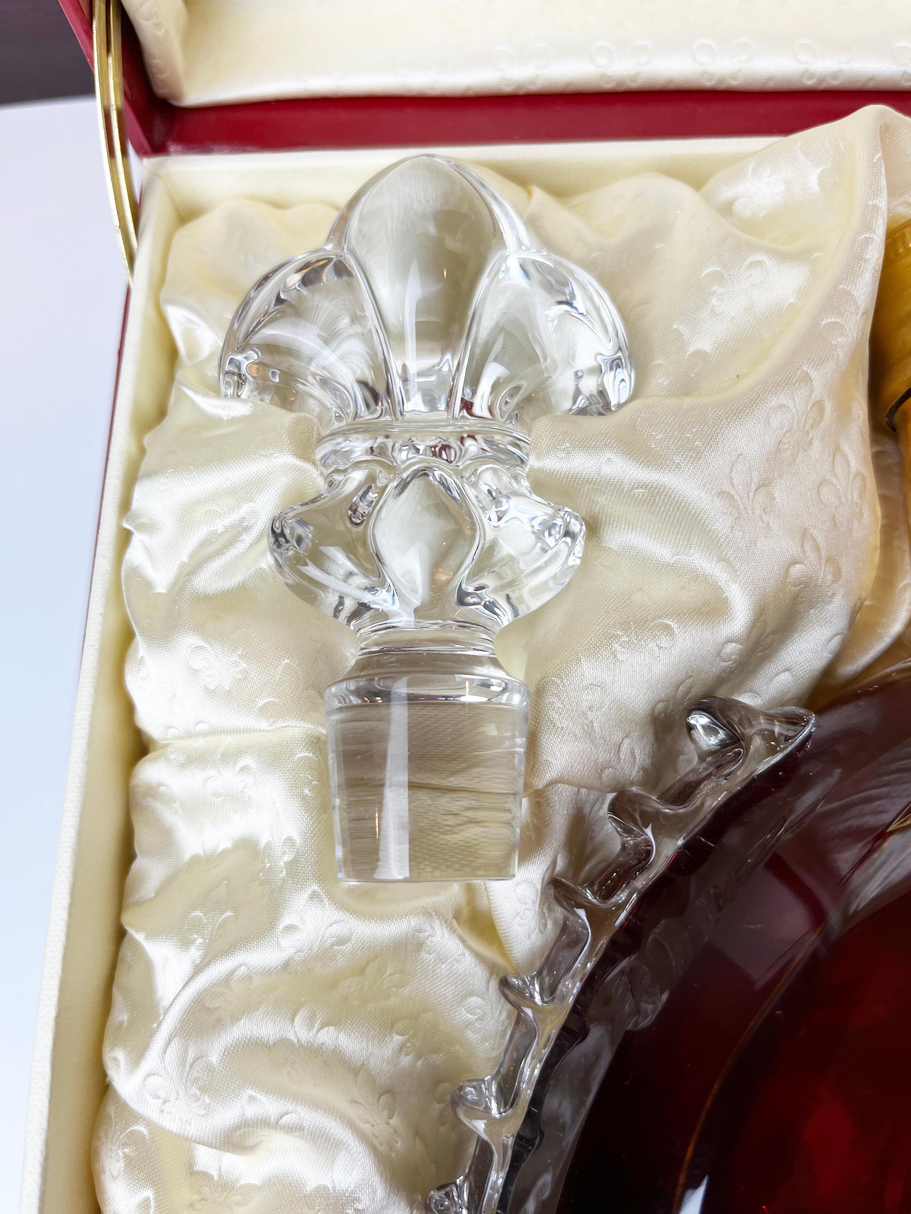 Remy Martin Louis XIII Cognac Baccarat Crystal Bottle in Presentation Box 1