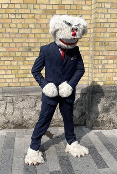 Rémy Pagart, Monsieur BOBO. Sculpture en hauteur  en résine et en plastique