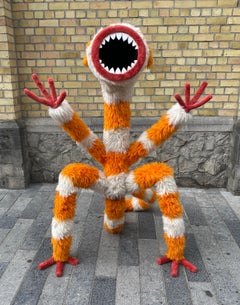 Rémy Pagart, High Sculpture forming a "ball pass"