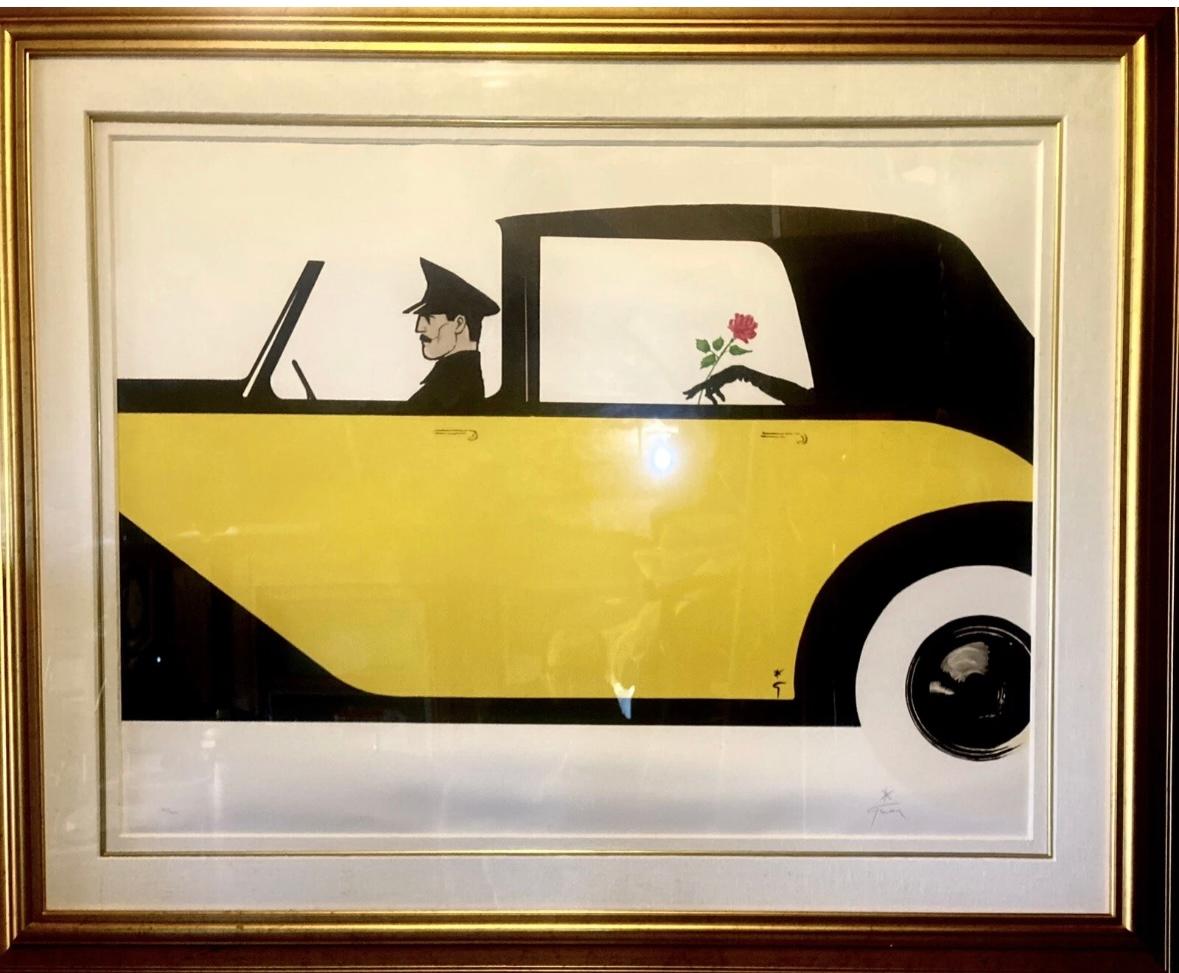"Rose De Bagatelle" - Print by  René Gruau