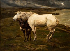 The White Horse and Little Donkey on the Basque Coast: René Maxime Choquet