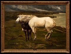 The White Horse and Little Donkey on the Basque Coast: René Maxime Choquet
