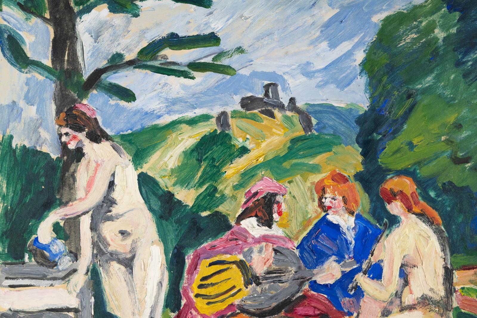 René SAUTIN (1881-1968)

Le déjeuner sur l'herbe aux Andelys

A doppia faccia: Bouquet sul retro
Dimensioni: 40,5 x 53 cm
Firmato in basso a destra
Provenienza: Collezione privata, Les Andelys

Pittura in ottime condizioni.
Senza cornice.

Questo