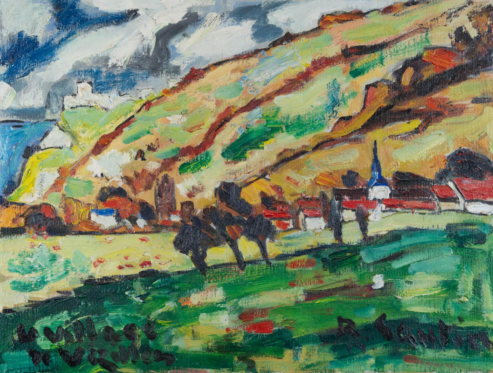 René SAUTIN (1881-1968)

Il villaggio di Vézillon, Normandia

Olio su pannello

Dimensioni del dipinto: 46 x 61 cm 
Firmato in alto a sinistra
Circa: 1950

Pittura in ottime condizioni.
Senza cornice.

Provenienza: Collezione privata, Les