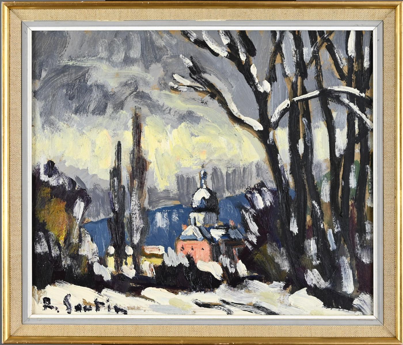 L'hospice des Andelys sous la neige 2