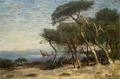 René Tener, épingles à parasol à Hyères