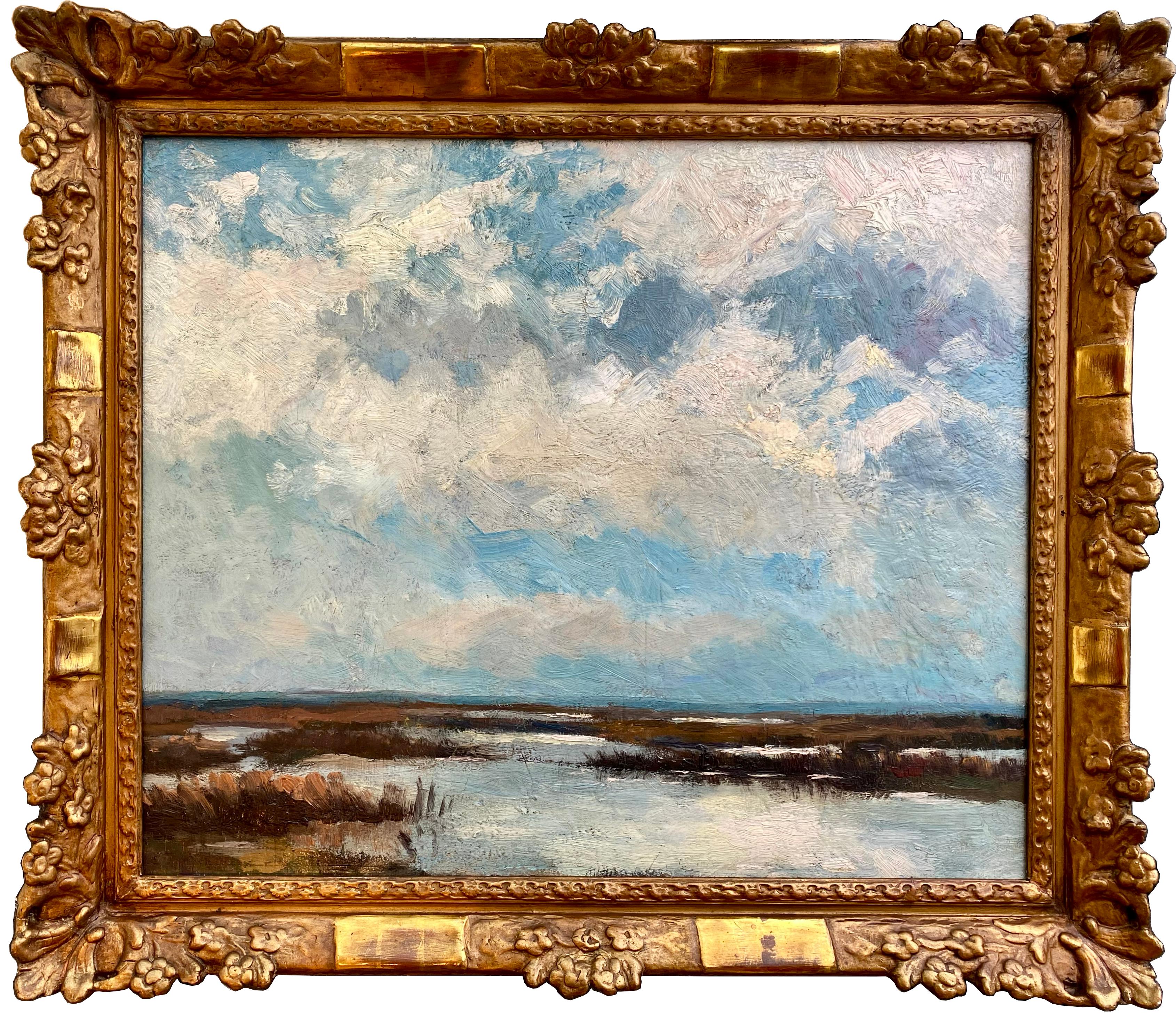 Nordseedünen - Le Zwin" von René Toussaint (1902 - Spa - 1972)