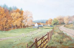 Rena M. Edgar - 1992 Oil, The Hillside Farm