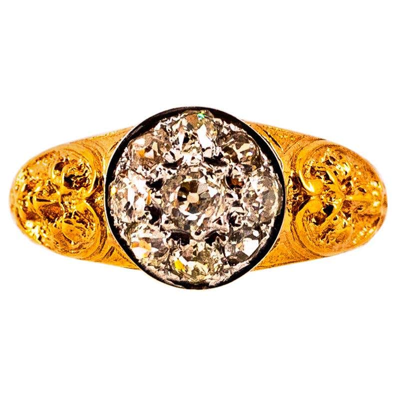 Renaissance Diamond Ring at 1stDibs