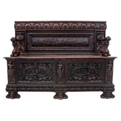 Renaissance Antique Chest, France, Around 1870