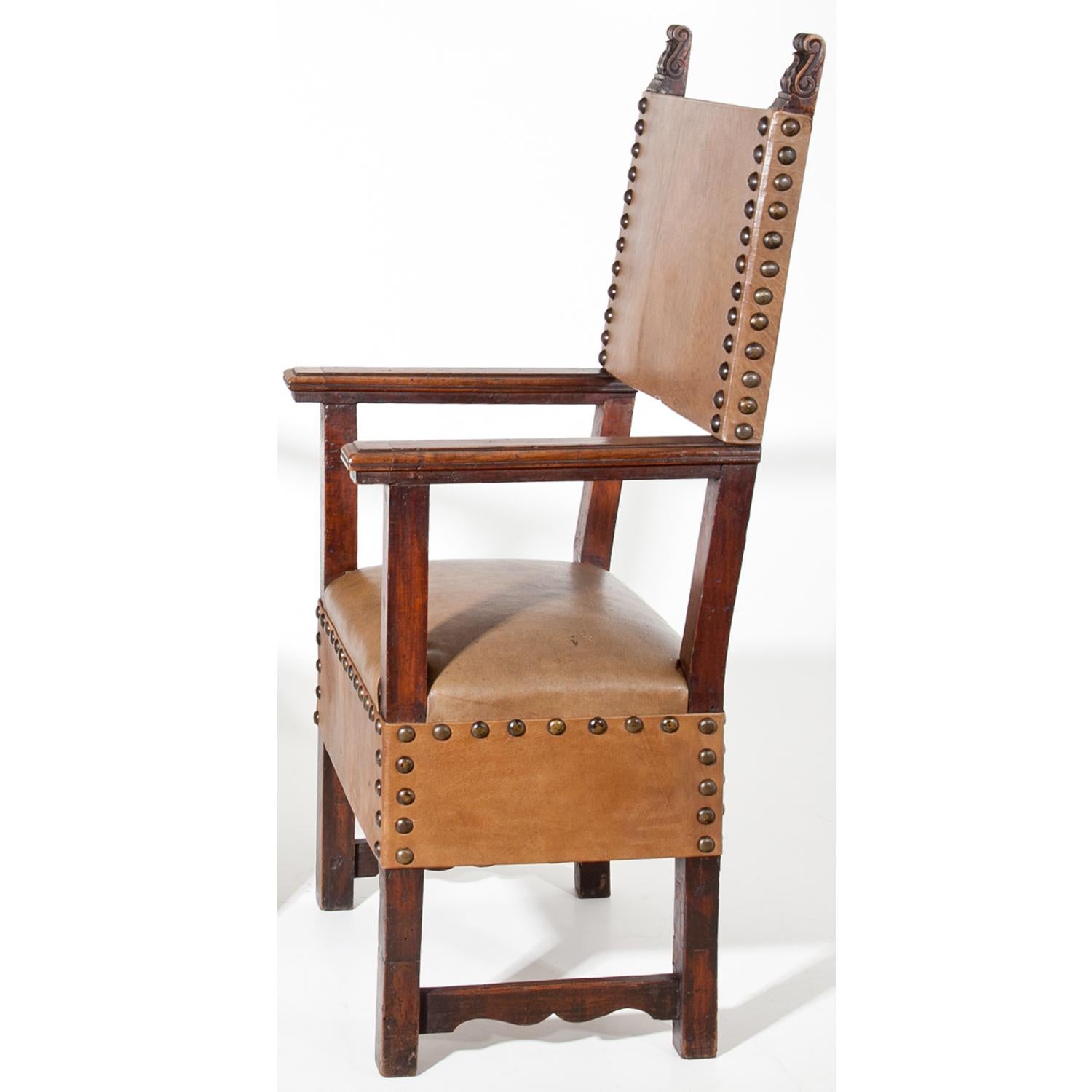 Renaissance-Sessel, Italien, zweite Hälfte des 17. Jahrhunderts im Angebot 2