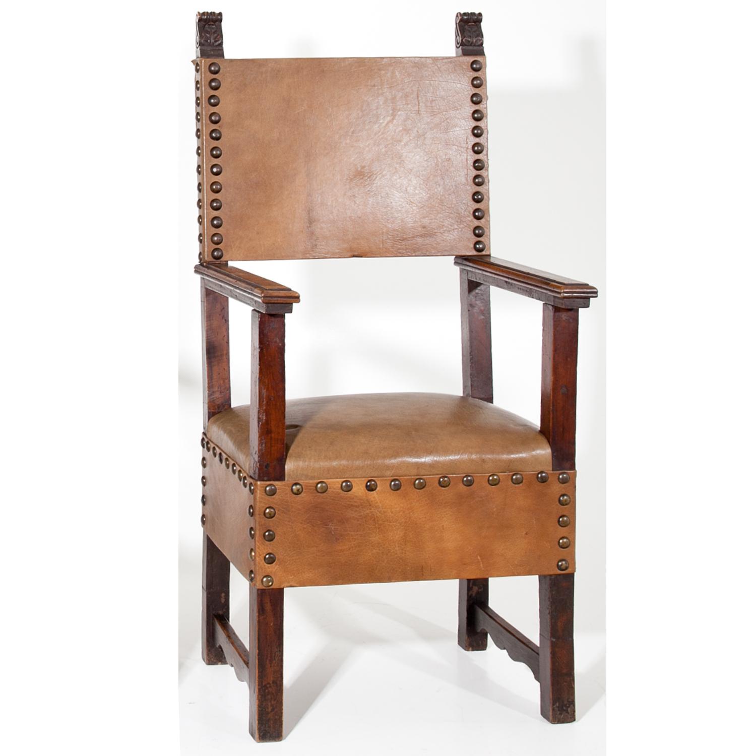 Renaissance-Sessel, Italien, zweite Hälfte des 17. Jahrhunderts im Angebot 4