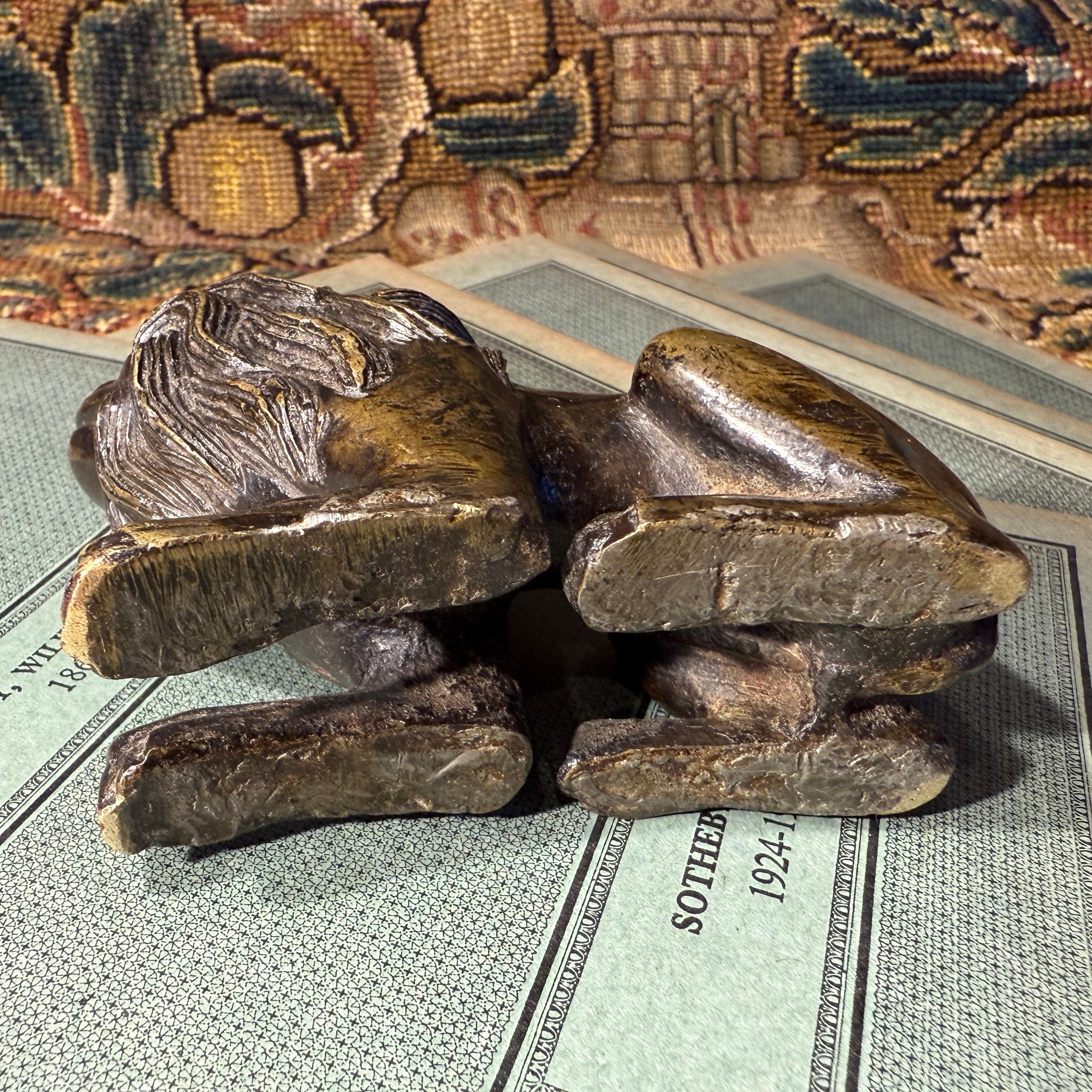 Leone rinascimentale in bronzo. Germania o Italia, XVI secolo. in vendita 8