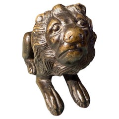 Renaissance Bronze Lion. Germany or Italy, 16th century.