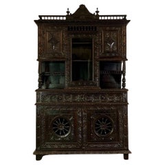 Renaissance Buffetschrank Frankreich 19. Jahrhundert Antike