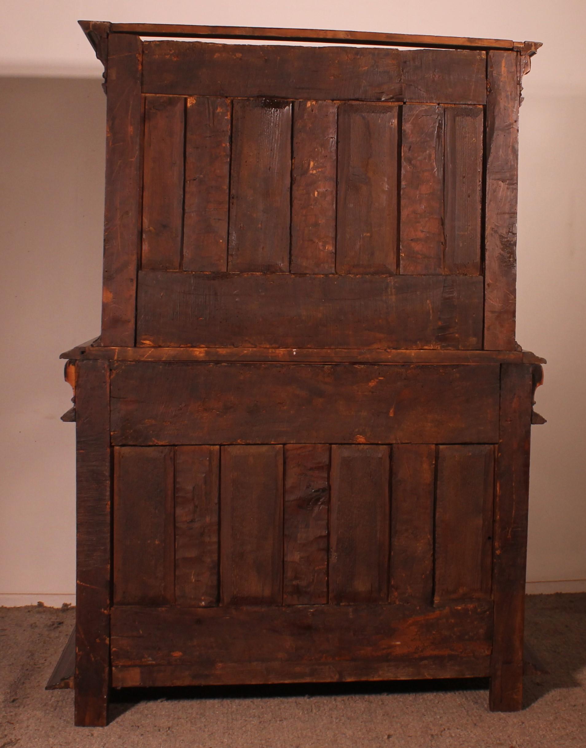 Renaissance Buffet Representing The 4 Seasons Circa 1580 - France For Sale 6