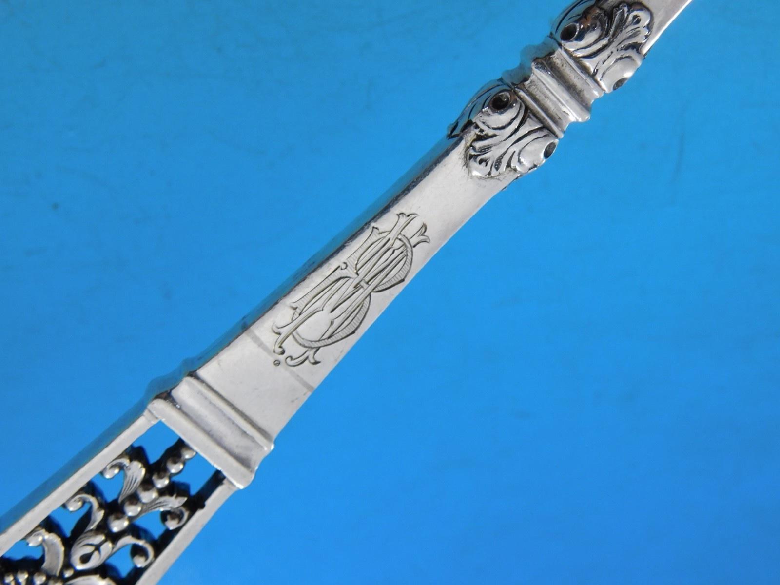 Renaissance von Christofle, Besteckset aus Sterlingsilber, 59 Teile im Angebot 5