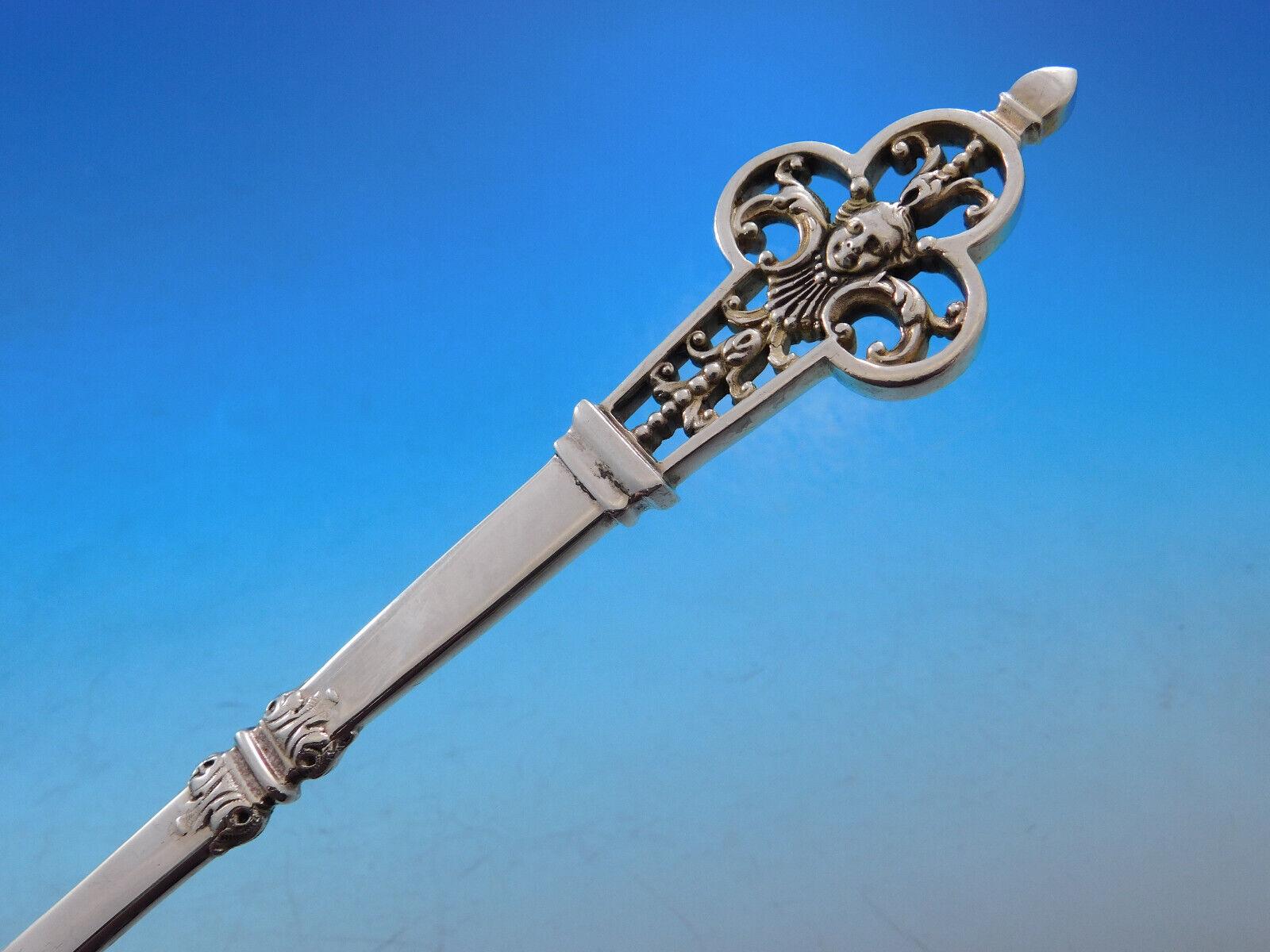 Juego de 79 cubiertos de plata de ley Renaissance by Christofle France Renacimiento en venta