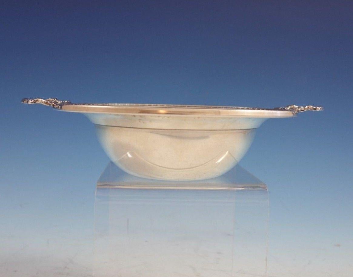 silver candy dish with handle