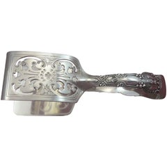 Renaissance by Tiffany & Co Sterling Silver Asparagus Serving Tong Fancy Pierced