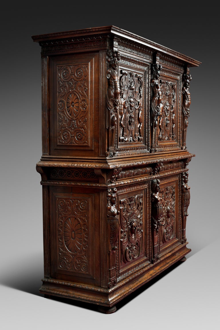 Renaissance Cabinet from Burgundy or Lyon Region For Sale at 1stDibs | abis  devoto, image size:768x1152