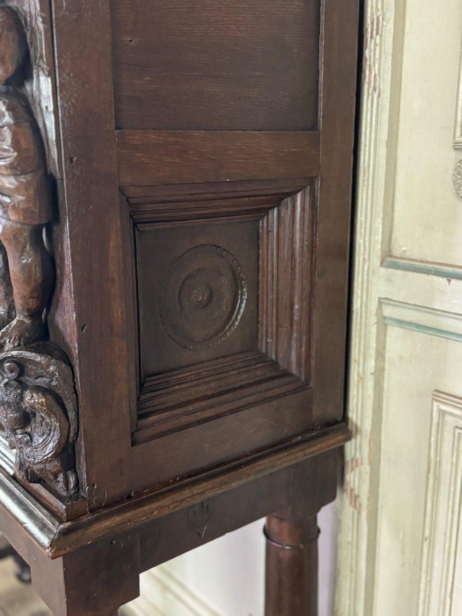 XVIIIe siècle et antérieur Crédence de la Renaissance, Commode-cabinet, Pays-Bas, 17ème siècle en vente