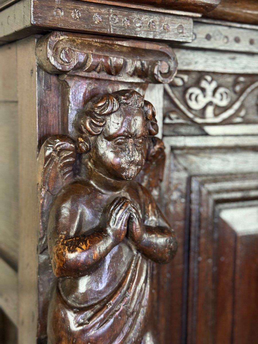 Crédence de la Renaissance, Commode-cabinet, Pays-Bas, 17ème siècle en vente 2