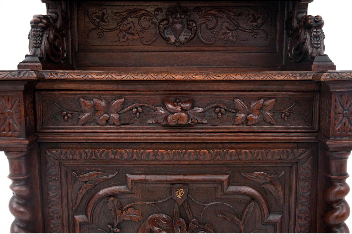 Renaissance-Schrank, Frankreich, um 1880. im Angebot 8