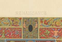Renaissance Decorative Borders & Panels – Richly Colored Grotesques, 1869