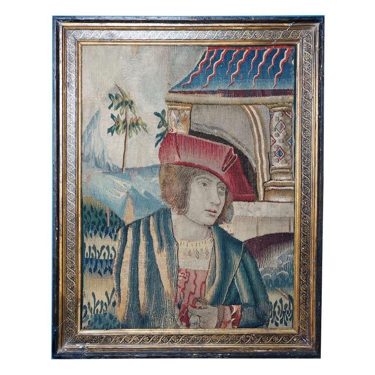 Renaissance Flemish Tapestry In Good Condition For Sale In New York, NY