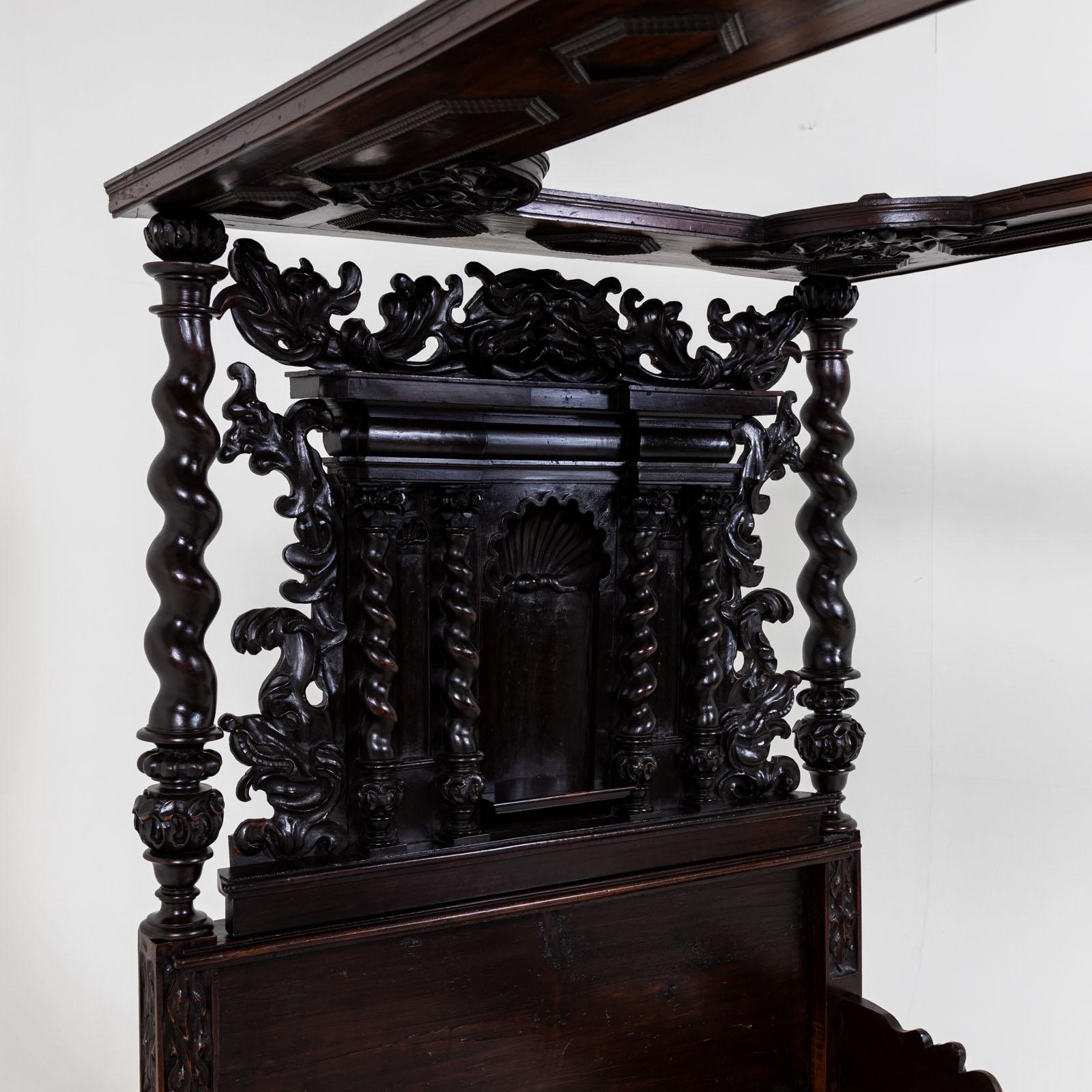 second hand four poster bed