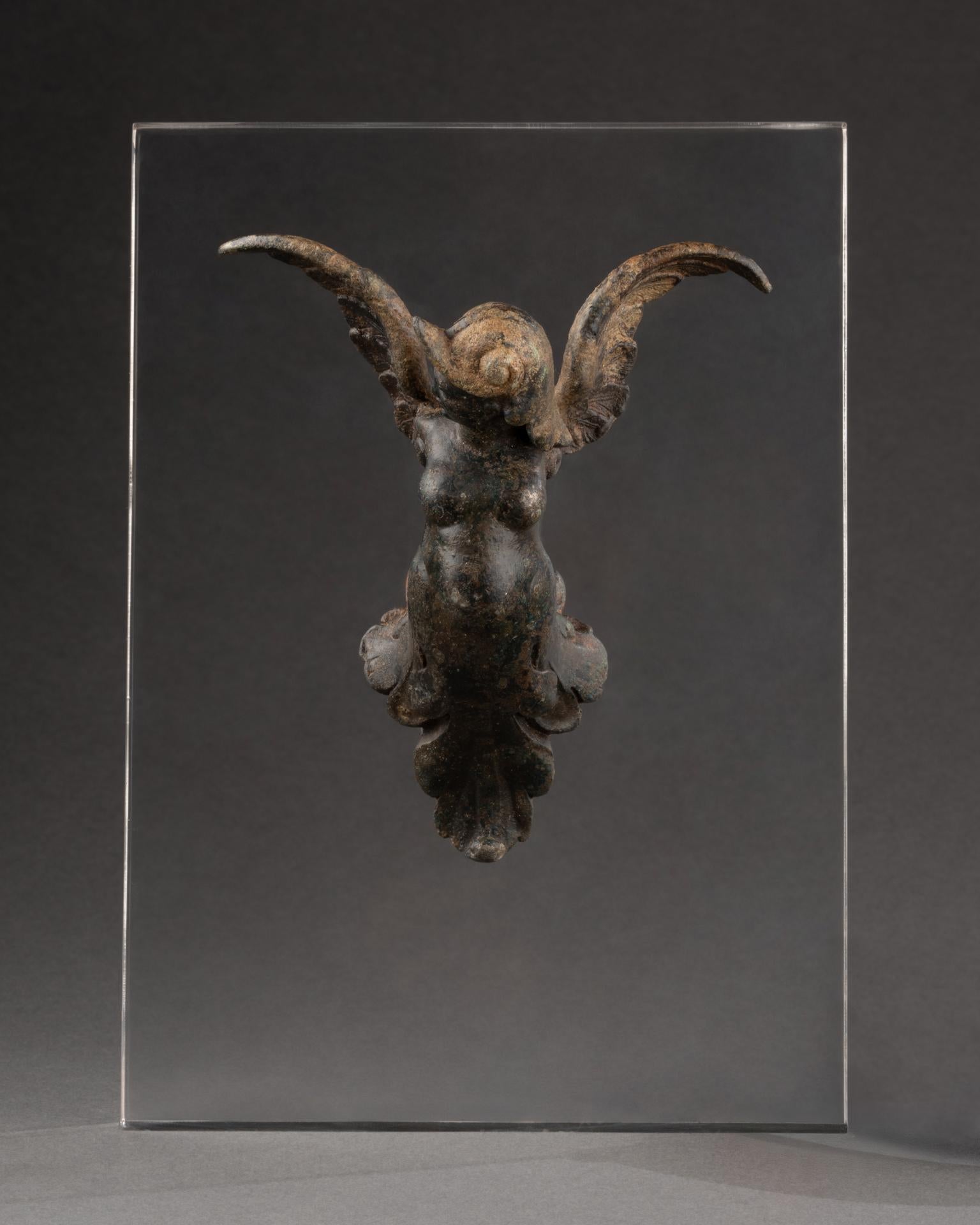Renaissance Harpyie - Italien, 16. Jahrhundert (Bronze) im Angebot