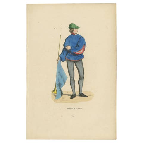 Renaissance Herald: The Messenger of News, Engraved, Colored and Published, 1847