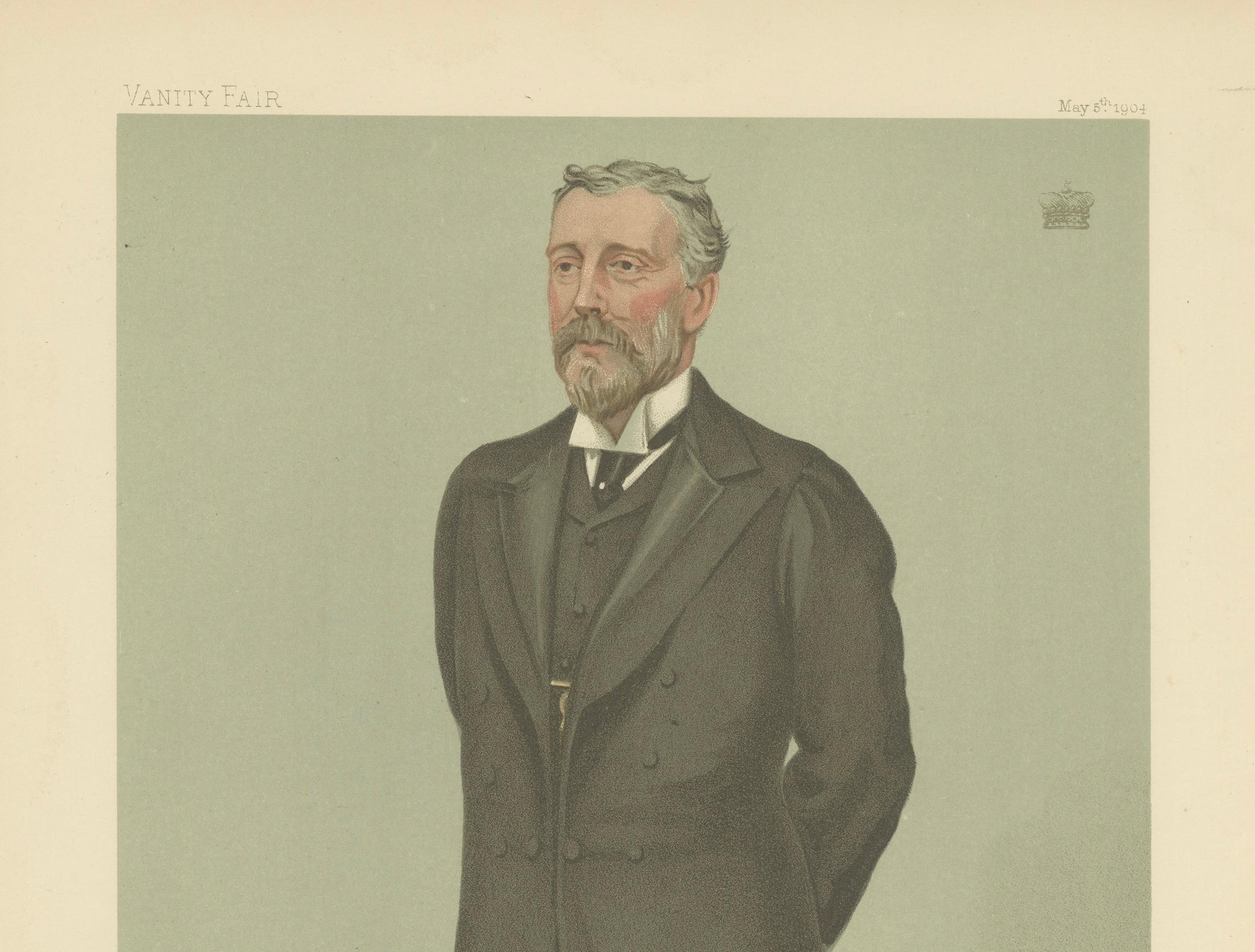 Début du 20ème siècle L'homme de la Renaissance : Sir Alfred Cooper - Médecine, cricket et commerce, Vanity Fair en vente