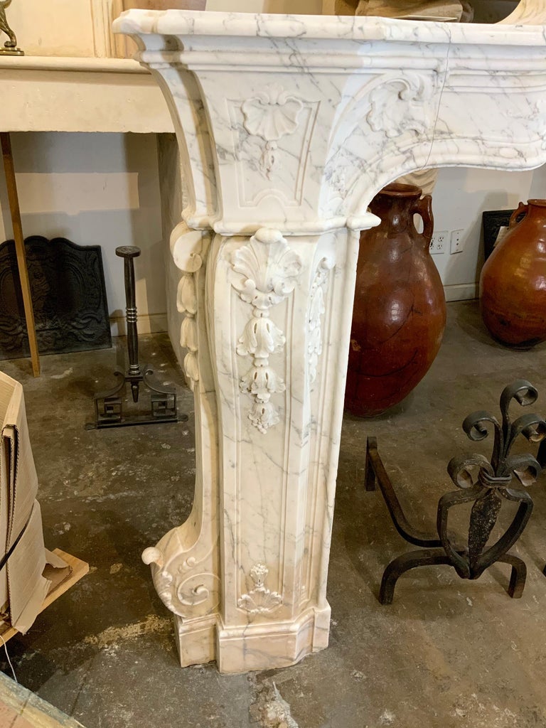 Renaissance Marble Mantel from Italy For Sale at 1stDibs