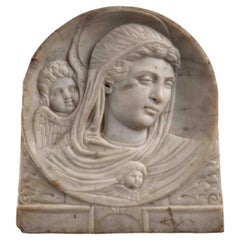 Antique Renaissance Marble Relief - Emilia Romagna, 1470-80