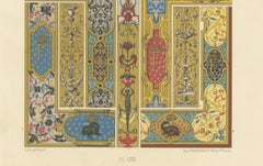 Renaissance Panel Ornament – 16th Century Decorative Design, Plate LXX, 1869