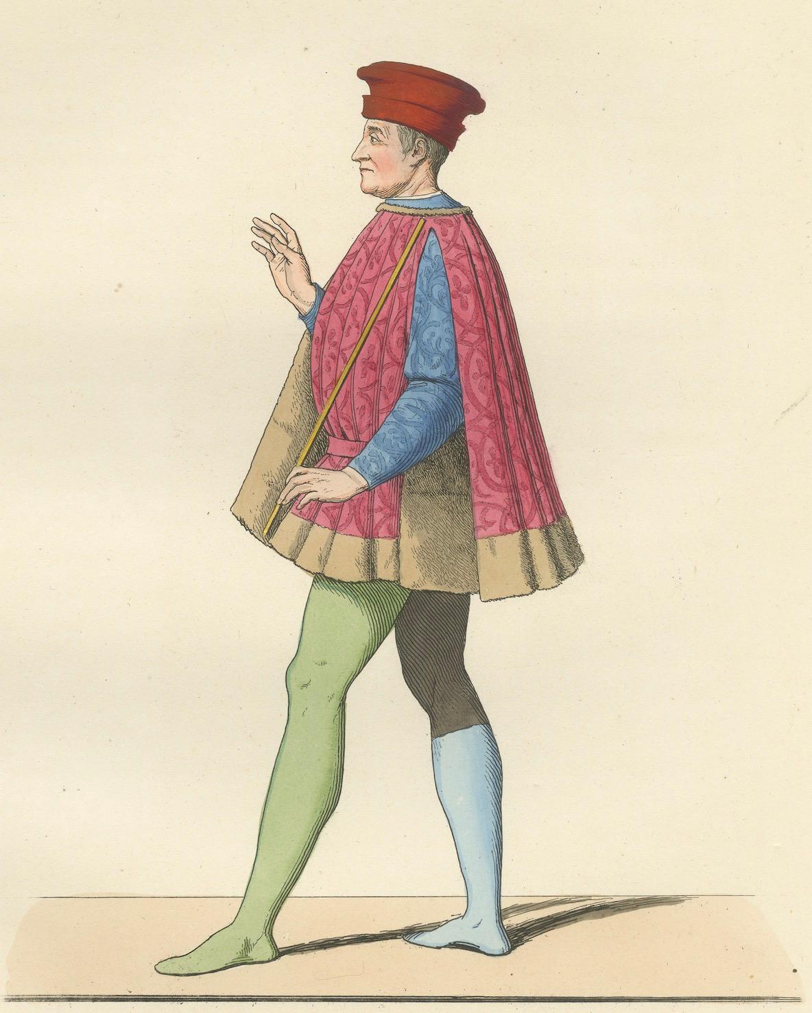 Renaissance Portraits of the Lord of Rimini, Alexander Vitelleschi, and a Young Duchess

This remarkable trio of hand-colored lithographs offers a compelling visual narrative of Renaissance nobility and ecclesiastical influence. Each figure—rendered