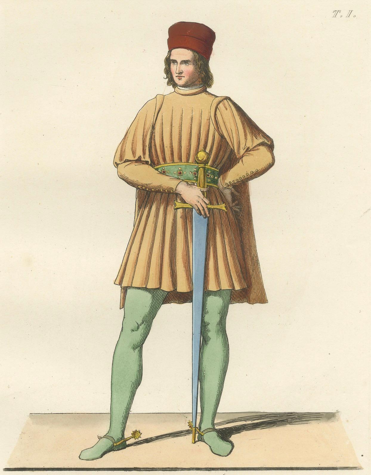 French Renaissance Portraits of the Lord of Rimini, Vitelleschi and Duchess, 1845 For Sale