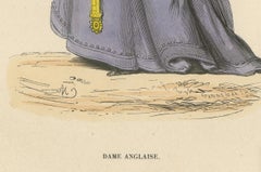Renaissance Refinement: An English Lady in 'Costume du Moyen Âge, 1847