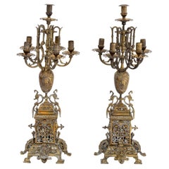 Metal Candelabras
