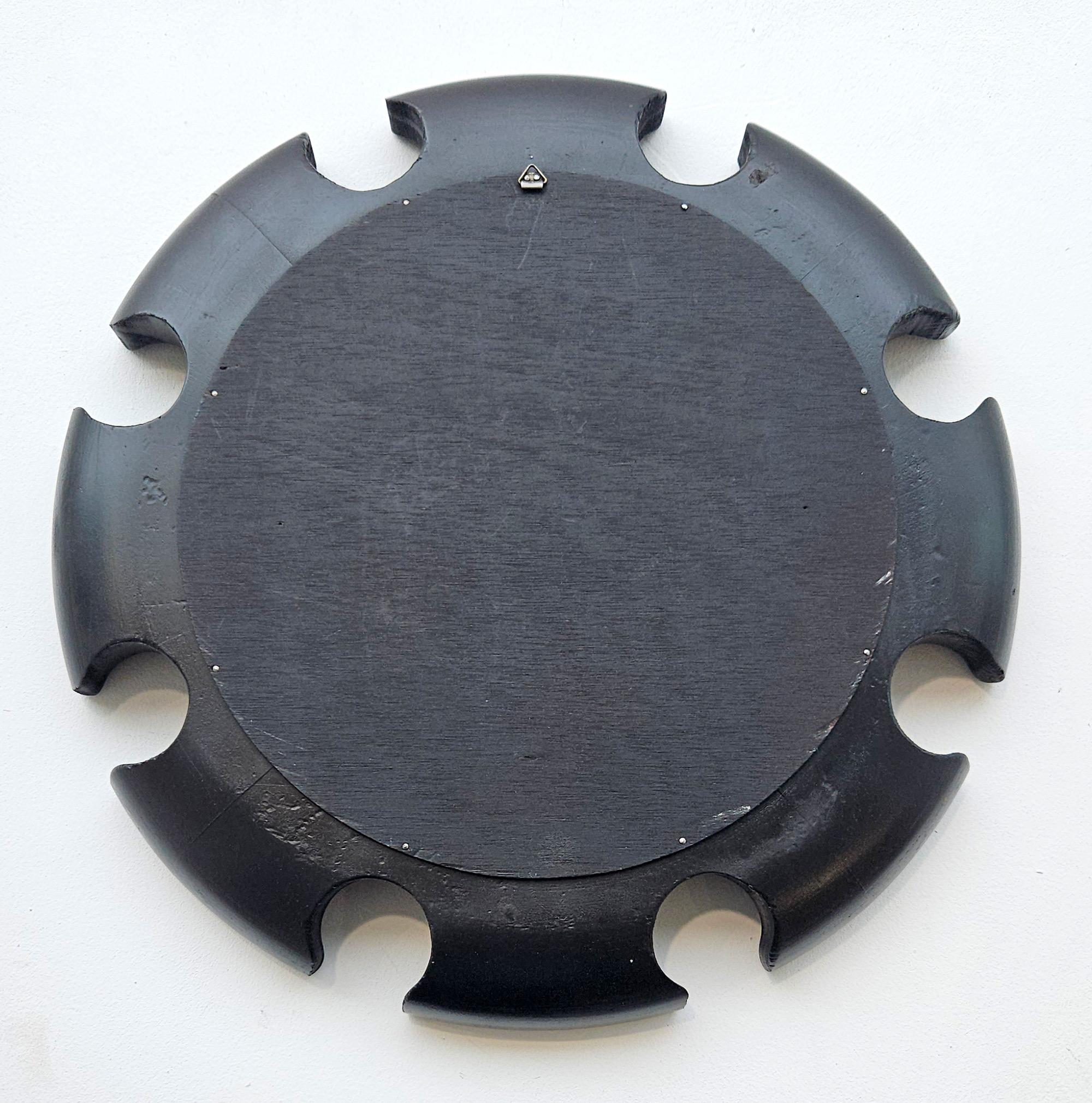 Renaissance Revival ‘Arnolfini’ Sunburst Convex Banker’s Mirror, Spain, c. 1950 en vente 2