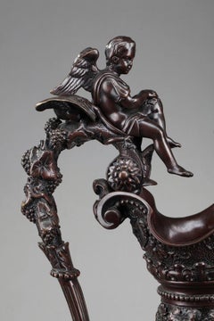 Euler aus Bronze im Renaissance-Stil von Alphonse Giroux